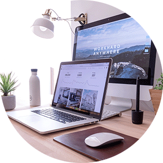 Computer, MacBook Pro, iMac, Maus, Mauspad, Desktop