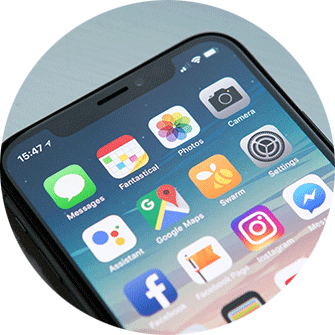 iPhone X, Telefon, Smartphone, schwarz, mobile Apps, Übersicht